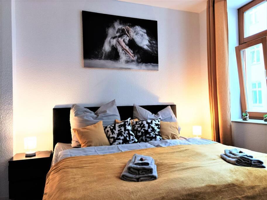 Modernes Apartment Mit Balkon Magdeburg Ngoại thất bức ảnh