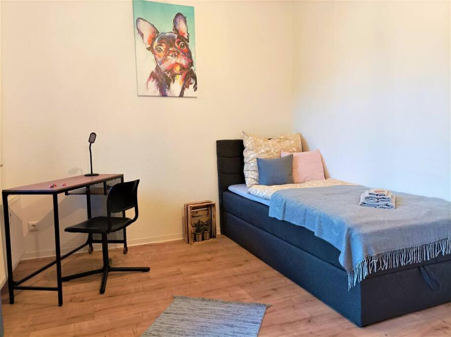 Modernes Apartment Mit Balkon Magdeburg Ngoại thất bức ảnh